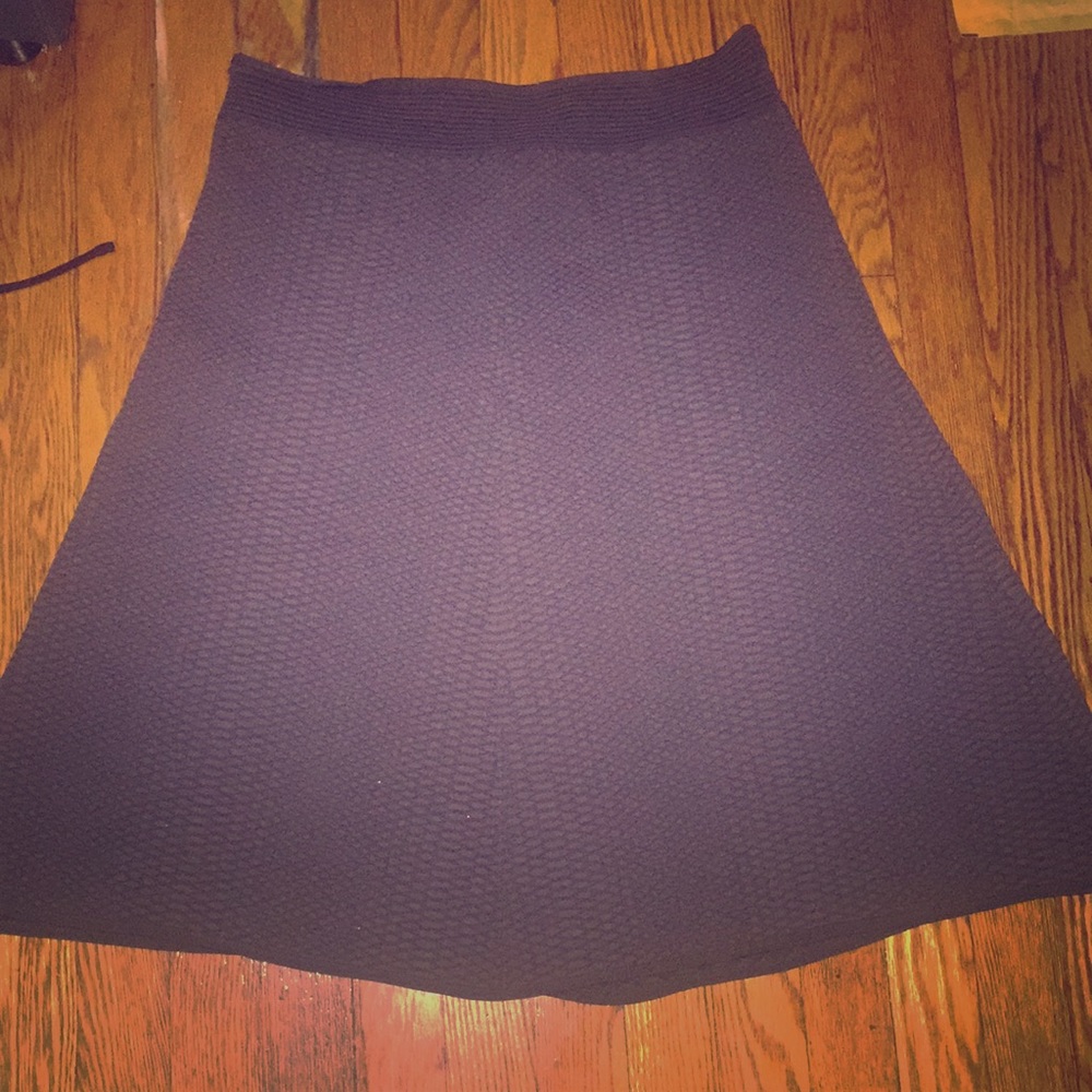 NWT Saks Fifth A-Line Knit Skirt